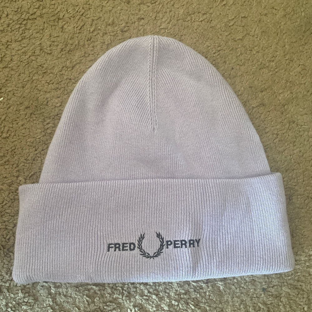 Fred Perry Purple Beanie